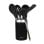 Set utensilios cocina silicona negro 9 piezas resistentes altas temperaturas sin BPA
