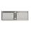 Campana extractora Cata Armonia 45 X Canalizado/Recirculación 47 cm Inox LED 4 velocidades