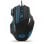 Ratón Esperanza EGM201B USB 2400 DPI Negro Azul Iluminación 7 bottoni