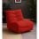 Sillón gamer Dami relax eléctrico con tapizado 3D, soporte de muelles y brazo móvil Rojo