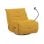 Sillon gamer Dami Relax electrico 360° con brazo articulado y tapizado 3D Amarillo