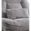 Home Heavenly Ermi Sillón Confort Gama G Función Giratoria Efecto Balancín Soporte Móvil Gris