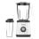 Mixer mit Hochleistungsmotor und Ice-Crush-Funktion, 1,5 l Edelstahlmesser, Schwarz-Weiss