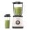 Mixer mit Hochleistungsmotor und Ice-Crush-Funktion, 1,5 l Edelstahlmesser, Schwarz-Weiss
