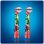 Recambio para Cepillo Oral-B 132783 Pack 4 Unidades Filamentos Indicadores