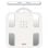 Báscula Laica PS1072 composición corporal 8 electrodos hasta 180 kg cristal templado