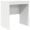 Escritorio vidaXL Madeira 6 Compartimentos 2 Cajones Blanco 76x70x50 cm