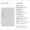 Auriculares Kinglucky inalámbricos Bluetooth 5.4 con Cancelación de Ruido y micrófono, resistencia IPX5 negros y plateados