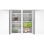 Frigorífico de quatro portas Bosch KMC85LBEA No Frost, 189 cm, 547 L E, preto