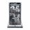 Lavavajillas Haier XI1C3TB2FB 11 servicios Clase C Inverter Slimline 45cm Wi-Fi AquaStop