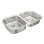 Fregadero Teka Stylo 2C acero inoxidable rectangular 2 senos 828x485 mm