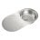 Fregadero Teka DR 80 1C 1E Acero Inoxidable Ovalado 1 Seno con Escurridor