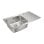 Fregadero Teka Classic Max 1C 1E acero inoxidable rectangular 1 seno 860x500 mm