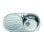 Fregadero Teka DR 80 1C 1E Acero Inoxidable Undermount Ovalado 1 Seno 360x360 mm
