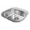 Fregadero Cata CS-1 Acero Inoxidable Rectangular 462 x 442 mm 1 seno