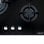 Placa de gas CATA CCI 6021 BK 59cm 3 zonas Integrada Negro