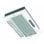 Campana extractora CATA GK 4500 WH Canalizado/Recirculación 51cm con LED regulable