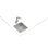 Lavello da incasso quadrato in acciaio inox 440 x 440 mm con tecnologia SilentSmart e Lifetime Warranty