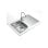 Fregadero Teka StarBright 45 E-XP 1C 1E Acero Inoxidable Rectangular 1 Seno Escurridor Derecho