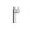 Miscelatore standard monocomando Teka Oval 915 cromato girevole con beccuccio Tipo C, cartuccia ceramica, attacco 3/8"