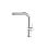 Miscelatore cucina tipo L Pull-out cromo con leva singola, diametro cartuccia 35 mm