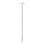 Staffa telescopica da soffitto AXIS T91B53 per telecamere di videosorveglianza, alluminio, bianco, regolabile 1-1,8 m, compatibile AXIS M20/M30/M31, P32/P33/Q35, M10/M11/M50/P13/P14/P32/P33/Q35/M55, portata max 1,6 kg, IEC/EN/UL 62368-1, IK08