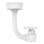 Supporto universale per montaggio a soffitto e colonna AXIS T94Q01F, bianco, capacità 5 kg, NEMA 4X, IK10