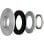 Housing Axis 5507-111 compatibile con AXIS F1005-E, AXIS F1035-E, AXIS P1214-E, AXIS P1224-E, Silver, cablato, diametro 45 mm