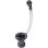 Fregadero Teka 61001300 Negro Válvula 1.5 con rebosadero Diseño Exclusivo