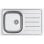 Fregadero CATA CDL-1 REV Acero Inoxidable 410 x 360 mm 1 Seno Sobre Encimera