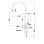 Grifo Teka TOP FOT 995 Pull-Out Cromo Palanca Sencillo 3/8" Tipo C