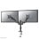 Supporto da scrivania Neomounts DS70-750BL2 doppio monitor 17-27" molla a gas nero