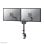 Supporto da scrivania Neomounts DS60-425BL2 NEXT Lite doppio monitor 17-27" inclinazione regolabile nero