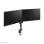 Supporto da scrivania Neomounts DS60-425BL2 NEXT Lite doppio monitor 17-27" inclinazione regolabile nero