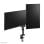 Supporto da scrivania Neomounts DS60-425BL2 NEXT Lite doppio monitor 17-27" inclinazione regolabile nero