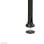 Supporto per monitor Neomounts FPMA-D700DD3 10-27" Nero con regolazione in altezza, installazione da scrivania, 3 display