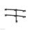 Supporto da scrivania per monitor Neomounts FPMA-D700D6, 6 monitor 19-27", regolazione in altezza, nero