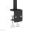 Supporto da scrivania Neomounts FPMA-D700DV per doppio monitor, 10-27"/6 kg, regolazione in altezza, VESA 75x75-100x100, nero