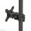 Supporto da scrivania Neomounts FPMA-D700DV per doppio monitor, 10-27"/6 kg, regolazione in altezza, VESA 75x75-100x100, nero