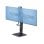 Ergonomischer Schreibtisch-Doppelmonitorhalter bis 27 Zoll, höhenverstellbar, VESA 75x75/100x100, schwarz