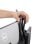 Ergonomischer Schreibtisch-Doppelmonitorhalter bis 27 Zoll, höhenverstellbar, VESA 75x75/100x100, schwarz