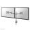 Supporto da scrivania Neomounts FPMA-D935D per 2 monitor 14-27" regolabile, argento
