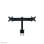 Supporto da scrivania Neomounts FPMA-D700D per 2 monitor 19-30", clamp, regolazione in altezza, nero