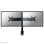 Supporto da scrivania Neomounts FPMA-D700D per 2 monitor 19-30", clamp, regolazione in altezza, nero