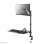 Supporto da scrivania Neomounts DS90-325BL1 per postazione sit-stand 17-32" - molla a gas, morsetto/fissaggio, 9 kg, nero