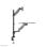 Supporto da scrivania Neomounts DS90-325BL1 per postazione sit-stand 17-32" - molla a gas, morsetto/fissaggio, 9 kg, nero