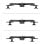 Supporto da scrivania Neomounts DS65S-950BL2 per doppio monitor 24-34" con molla a gas, Topfix, regolazione multipla, blocco a 180°, morsetto/vite, nero