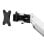 Supporto da scrivania per due monitor Neomounts DS65S-950WH2 24-34 pollici, molla a gas, multi regolabile, bianco