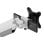Supporto da scrivania per due monitor Neomounts DS65S-950WH2 24-34 pollici, molla a gas, multi regolabile, bianco