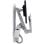 Brazo de pared Ergotron StyleView SV Blanco para monitor hasta 24" y teclado